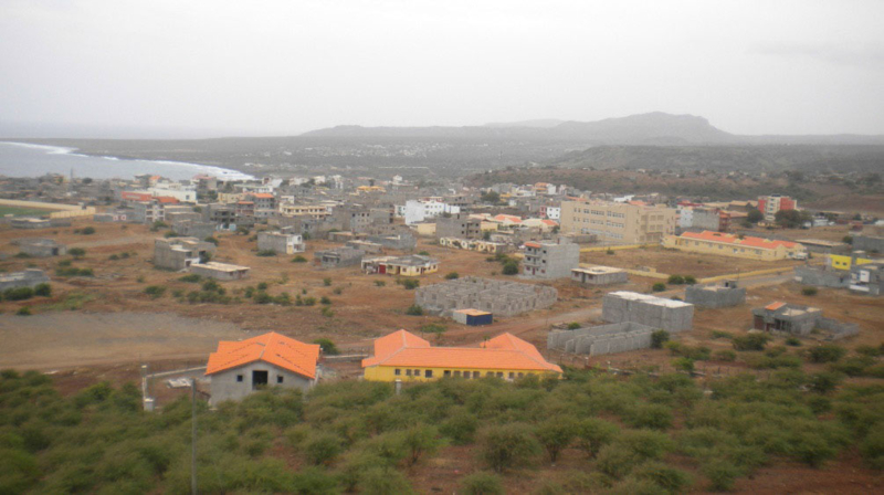 Vista sobre Achada Fátima